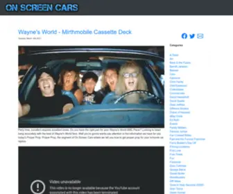 Onscreencars.com(On Screen Cars) Screenshot