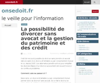 Onsedoit.fr(Moins Cher Classique Veste) Screenshot