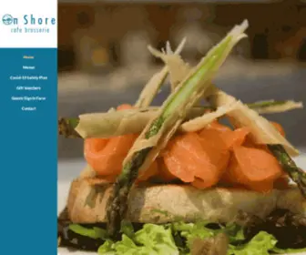 Onshorecafe.com.au(On Shore Cafe Restaurant) Screenshot