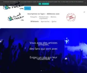 Onsinscrit.com(Solution d'inscription en ligne simple et effiace) Screenshot