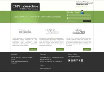 Onsinteractive.com(ONS Interactive) Screenshot