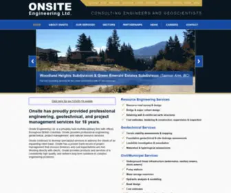 Onsite-Engineering.ca(Onsite Engineering Ltd) Screenshot