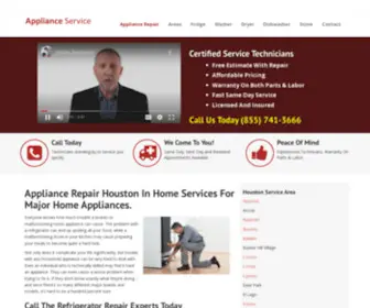 Onsiteappliance.com(Appliance Repair Houston) Screenshot
