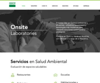 Onsite.com.mx(Productos de limpieza y desinfección) Screenshot