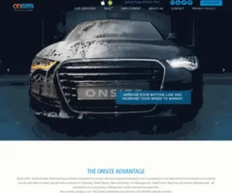 Onsitedealersolutions.com Screenshot