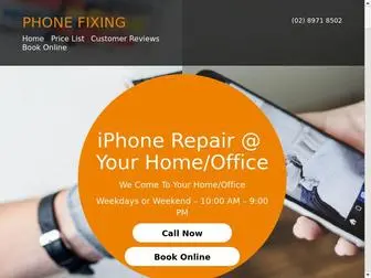 Onsitefixing.com.au(IPhone Repair At Your Home/Office) Screenshot