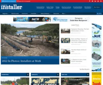 Onsiteinstaller.com(Onsite Wastewater Treatment Installation) Screenshot