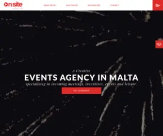 Onsitemalta.com(Malta DMC) Screenshot