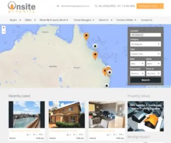 Onsiteproperty.com.au(Onsite Property) Screenshot