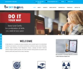 Onskyglobal.com(On Sky Global Inc) Screenshot