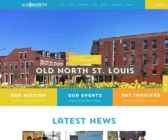 ONSL.org(The Old North St. Louis Restoration Group) Screenshot