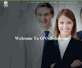 Onssolutions.com(ONS Solutions) Screenshot