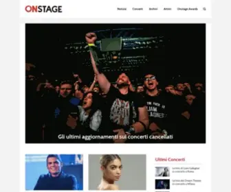 Onstageweb.com(Onstage) Screenshot