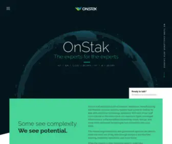 Onstak.com(Advanced Services Company) Screenshot