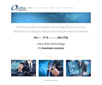 Ontara.com(Ontara IT Solutions) Screenshot