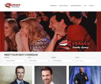 Ontario-Comedians.com(Ontario Comedians) Screenshot