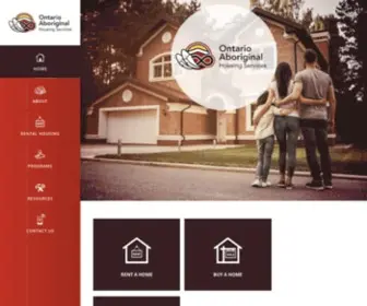 Ontarioaboriginalhousing.ca(Ontario Aboriginal Housing Services) Screenshot