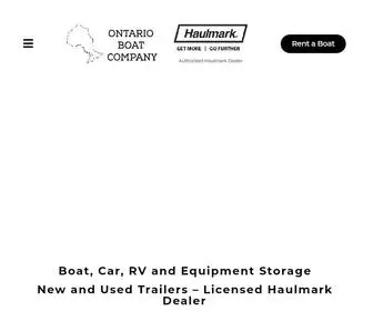 Ontarioboatcompany.com(Ontario Boat Company) Screenshot