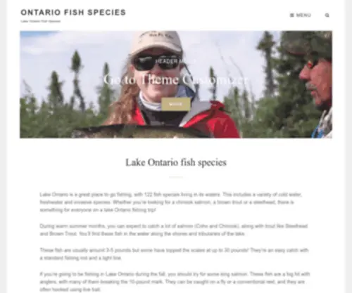 Ontariofishspecies.com(Ontariofishspecies) Screenshot