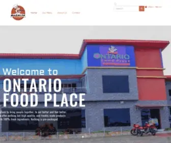 Ontariofoodplace.com.ng(Ontario Food Place) Screenshot