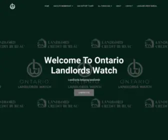 Ontariolandlordswatch.com(Ontario Landlords Watch) Screenshot