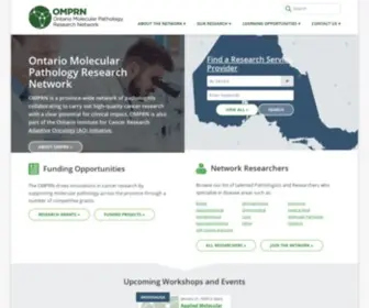 Ontariomolecularpathology.ca(OMPRN) Screenshot