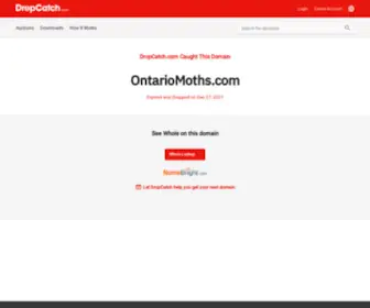 Ontariomoths.com(Ontariomoths) Screenshot