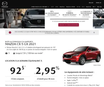 Ontariooffresmazda.ca(Offres Mazda de l’Ontario Mazda Offers) Screenshot