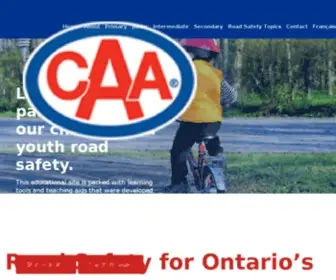 Ontarioroadsafety.ca(Ontario Road Safety) Screenshot