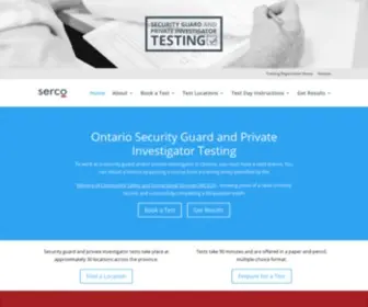Ontariosecuritytesting.com(Ontario Security Testing) Screenshot