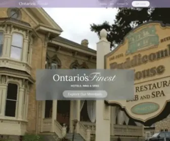 Ontariosfinestinns.com(Ontario's Finest) Screenshot