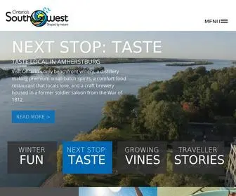 Ontariossouthwest.com(Get trip ideas and travel deals for exploring best) Screenshot