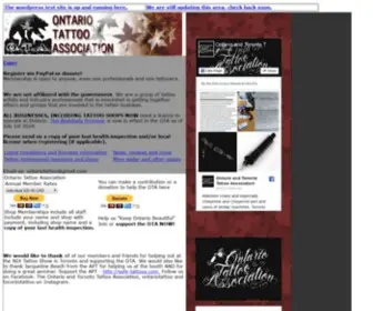 Ontariotattoo.com(Ontariotattoo) Screenshot