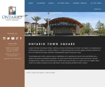 Ontariotownsquare.org(Ontario Town Square) Screenshot