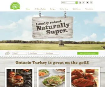 Ontarioturkey.ca(Locally Raised) Screenshot