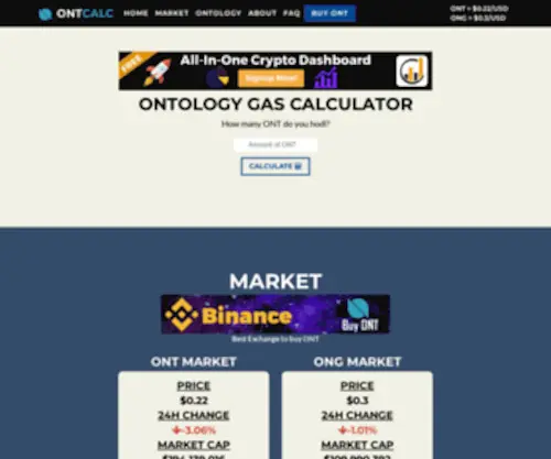 Ontcalc.com(Ontcalc) Screenshot