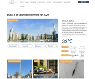 Ontdekdubai.nl(Ontdek) Screenshot