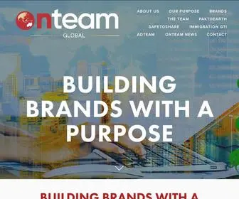 Onteam.com.au(On Team) Screenshot