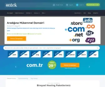 Ontek.com.tr(Bayi Hosting) Screenshot