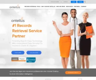 Ontellus.com(Your #1 Records Retrieval Service Partner) Screenshot