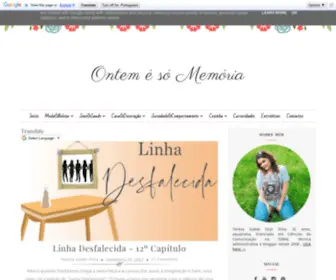 Ontemesomemoria.pt(Vestidos de cerimónia) Screenshot