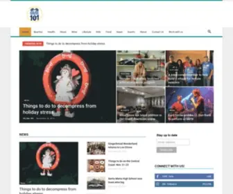 Onthe101.com(On the 101) Screenshot