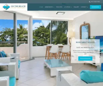 Onthebeach.com.au(On the Beach Holiday Apartments) Screenshot