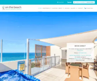 Onthebeachresort.com.au(On The Beach Resort Bribie Island) Screenshot