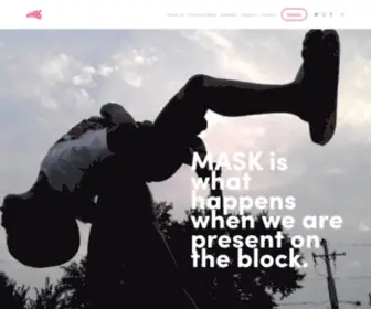 Ontheblock.org(MASK) Screenshot