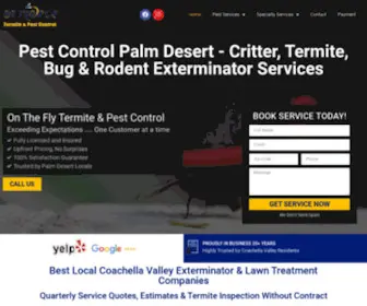 Ontheflypestcontrol.com(Termite & Pest Control) Screenshot