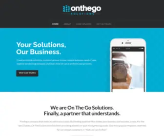 Onthegosolutions.com(On The Go Solutions) Screenshot