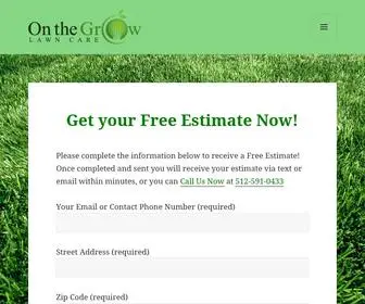 Onthegrowlawncare.com(Onthegrowlawncare) Screenshot