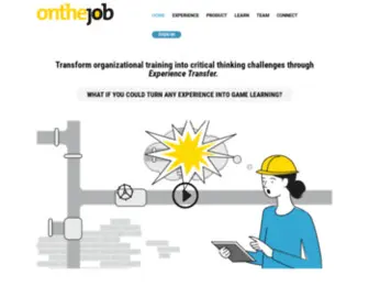 Onthejob.ai(OntheJob Game Learning Platform) Screenshot