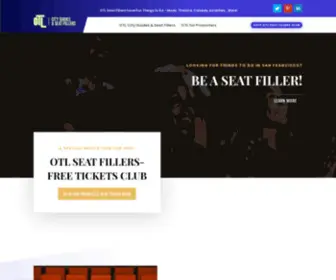 Onthelistsanfrancisco.com(OTL Seat Fillers) Screenshot